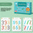 64 Pages Children Magic Practice Copybook with 8 Pens and Eraser Board Pen Control Training Kit for Kids - 3