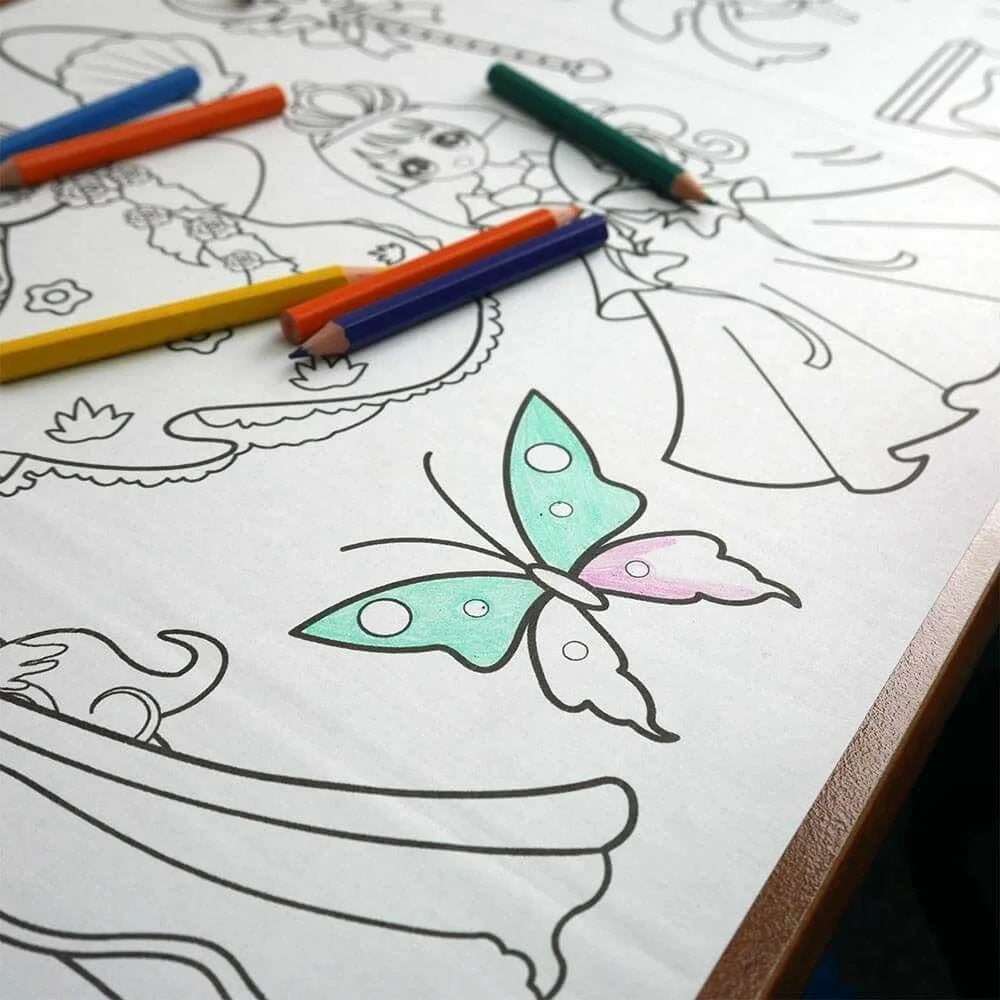 300cm Drawing Paper Roll for Kids Graffiti Scroll Waterproof Children Coloring Paper Art Supplies - Vehicles - 6