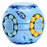 117M Rotate Slide Magic Bean Puzzle Cube Gyro Spinner Toy Fingertips Rotation Games Gift for Kid - Blue - 1