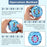 117M Rotate Slide Magic Bean Puzzle Cube Gyro Spinner Toy Fingertips Rotation Games Gift for Kid - Blue - 5