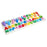 3 in 1 Wooden Alphabet Number Matching Puzzle Board with Rainbow Counting Rings Early Learning Toy - Multi-color - 1