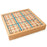 Nine Square Grid Wooden Sudoku Game Kids Digits Inference Logic Games Desktop Puzzle Toy with Storage Drawer - Blue - 4