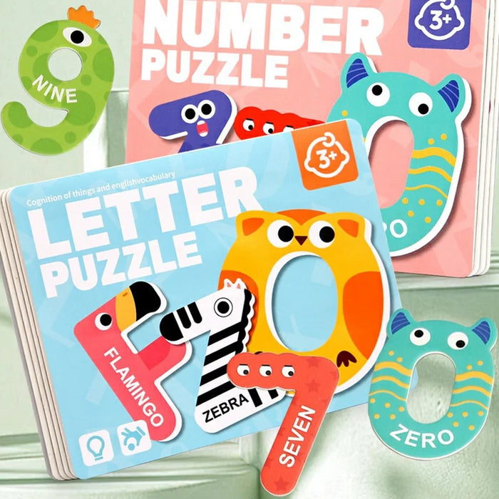 599 Educational Magnetic Letters Numbers Fridge Magnets Learning Toy for Kids Preschool Alphabet Math Teaching Tool - 2