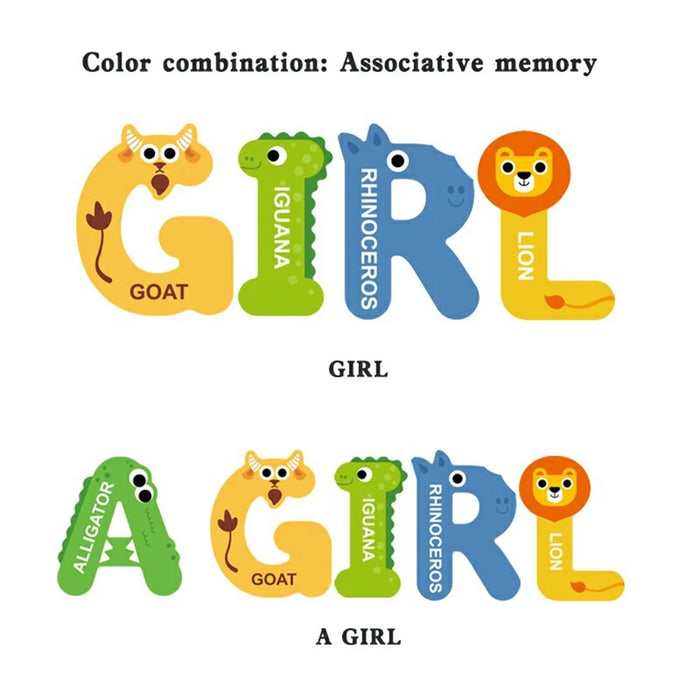 599 Educational Magnetic Letters Numbers Fridge Magnets Learning Toy for Kids Preschool Alphabet Math Teaching Tool - 6