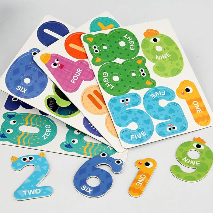 599 Educational Magnetic Letters Numbers Fridge Magnets Learning Toy for Kids Preschool Alphabet Math Teaching Tool - 7