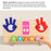 MWDH-2517 Math Finger Counting Wooden Number Math Learning Game Educational Toy Kids Gift - Multi-color - 4