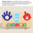 MWDH-2517 Math Finger Counting Wooden Number Math Learning Game Educational Toy Kids Gift - Multi-color - 5