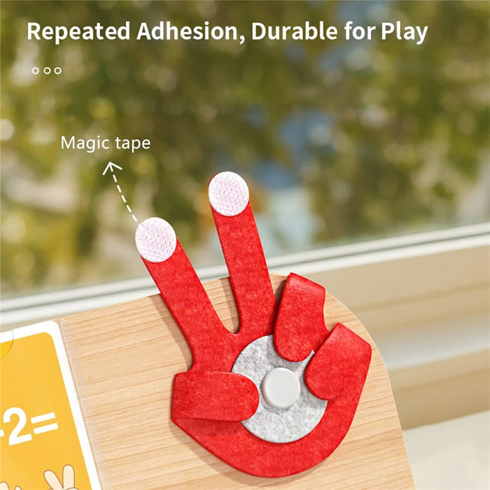 MWDH-2518 Children Clip Beads Math Finger Counting Kids Early Educational Toy - Multi-color - 5