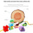 BWQ-027 65Pcs Wooden String Beads Toy Animal Fruit Vegetable Learning Threading Kids Educational Toy - Multi-color - 4
