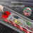 207cm Kids Deformation Ejection Truck Toy with 8 Metal Cars, Foldable Track Transforming Carrier Truck - Red - 4