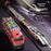 207cm Kids Deformation Ejection Truck Toy with 8 Metal Cars, Foldable Track Transforming Carrier Truck - Red - 6