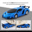 2 In 1 Transformation Robots Racing Car Toy RC Deformation Car Sports Vehicle Model Kids Gift - Blue - 4