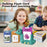 Cartoon Dinosaur Card Reading Machine with 510 Flash Cards Educational Learning Toy for Kids Early Development - 5