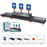 MH3541A Electronic Scoring Target Auto Return Moving Target Kids Practice Shooting Toy 3 Targets + Track System - Black - 7