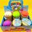 12Pcs  /  Box Colorful Face Style Squishy Bun Shape Stress Ball Stress Relief Toys Squeeze Toys for Kids Adult - 5