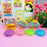 12Pcs  /  Box Glitter Colorful Style Squishy Bun Shape Stress Ball with Steamer Box Stress Relief Toys Squeeze Toys for Kids Adult - 4