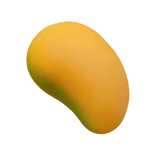 Realistic Mango Stress Relief Ball for Adults Kids Soft TPR Anti-stress Squeeze Toy Desktop Decor - Mango - 1