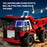 1:20 Scale Remote Control Dump Truck 9-Channal 360 Degree Rotation RC Construction Engineering Vehicle for Kids - Yellow - 5