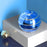 55mm Silver Line Design Glossy Gyroscopic Ball Detachable Spinning Round Ball Gyro Desktop Fingertip Decompression Toy - Blue - 3