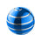 Silver String Rotating Ball Aluminum Alloy Desktop Decompression Spherical Gyro Toy, Diameter: 45mm - Blue - 1
