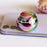 Silver String Rotating Ball Stress Relief Desktop Spherical Gyro Toy, Diameter: 45mm - Multi-color - 3