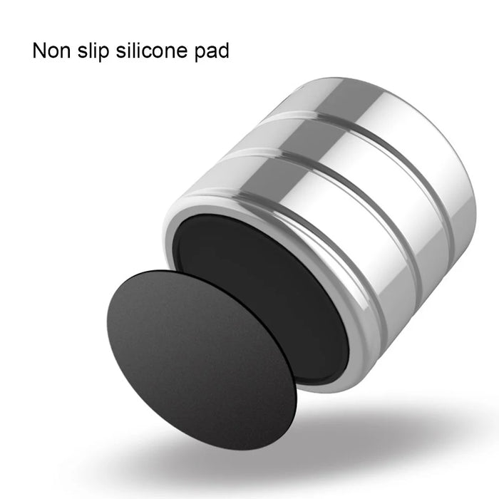 40MM Diameter Stainless Steel Cylindrical Spinning Top Mini Desktop Gyro to Kill Time Reduce Stress - 3