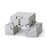 Aluminum Alloy Infinite Cube Metal Stress Relief Office Flip Cubic Toy Creative Fingertip Decompression Block - Black / White - 3