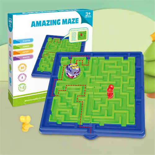 5777-47 Amazing Maze Kids Toy Children Maze Logic Training Educational Game Toy - 1