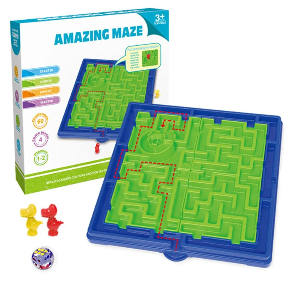 5777-47 Amazing Maze Kids Toy Children Maze Logic Training Educational Game Toy - 6