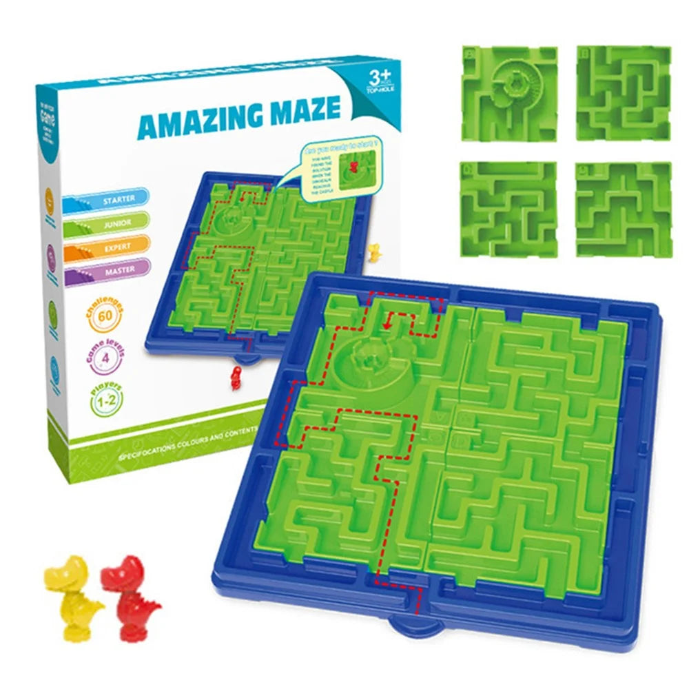 5777-47 Amazing Maze Kids Toy Children Maze Logic Training Educational Game Toy - 7