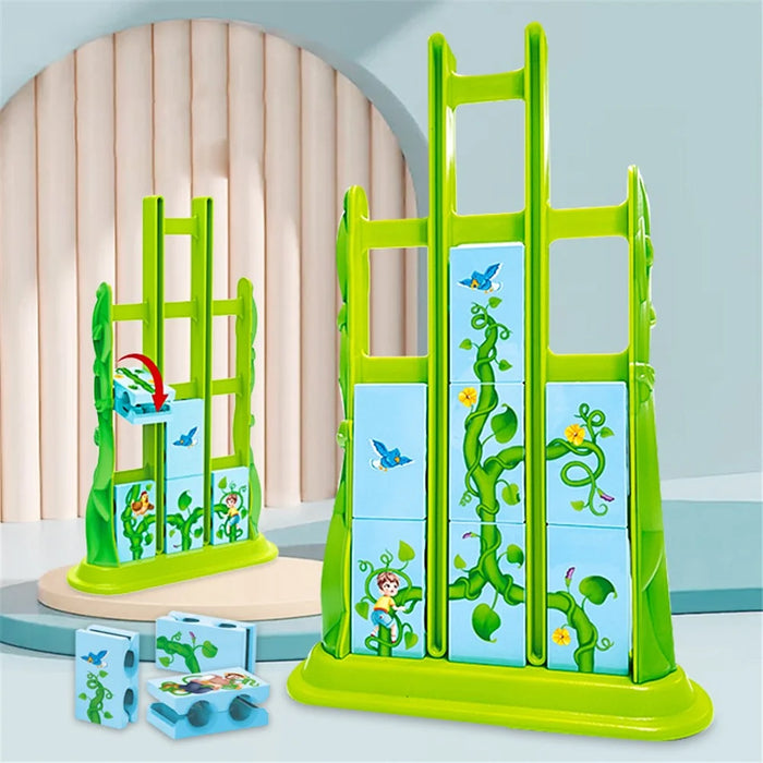 5777-45 Puzzle Board Game DIY Image Matching Flip Jigsaw Puzzle Game Parent-child Interactive Children Toy - 6