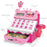 Kids Shopping Cash Register Toy Mini Supermarket Set Simulation Food Calculation Checkout Counter Pretend Play Toy - Pink - 4