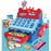 Kids Shopping Cash Register Toy Mini Supermarket Set Simulation Food Calculation Checkout Counter Pretend Play Toy - Pink - 5