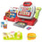 Children Pretend Play Supermarket Cash Register Set Mini Store Checkout Counter Toy with Sound Effect - 1
