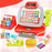 Children Pretend Play Supermarket Cash Register Set Mini Store Checkout Counter Toy with Sound Effect - 5