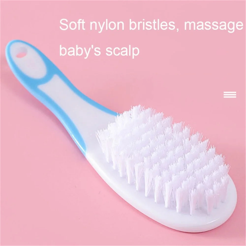 6Pcs / Set Baby Healthcare Nail Care Kit Safe Newborn Nursery Care Set Infant Baby Girl Boy Gift (Dual-colored) - Blue - 2