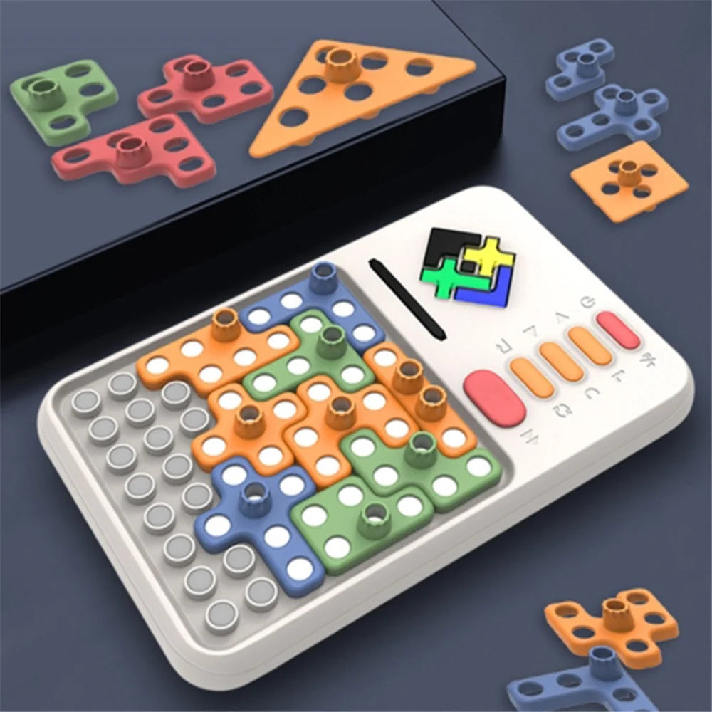 Building Blocks Assembly Game Educational Puzzle Toy for Kids (No Battery) - 2