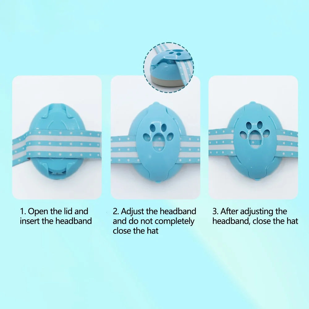 Baby Ear Protection Noise Reduction Earmuff Infant Hearing Protection Sleep Earmuff - Blue - 4
