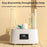 300ml Baby Bottle Temperature Control Scale Baby Feeding Silicone Teat Bottle ST (BPA-Free, NO FDA Certification) - Coffee - 6