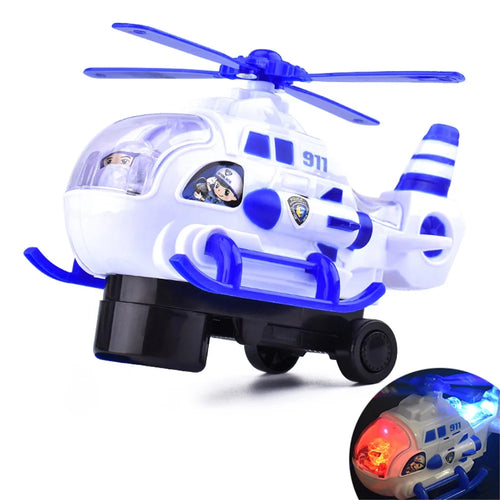 Children Airplane Toys Electric Helicopter Model Toy with Sound / Light Effects - 1