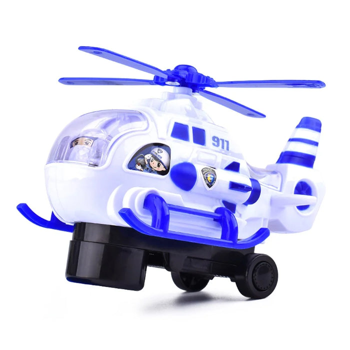 Children Airplane Toys Electric Helicopter Model Toy with Sound / Light Effects - 2
