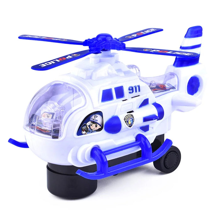 Children Airplane Toys Electric Helicopter Model Toy with Sound / Light Effects - 3