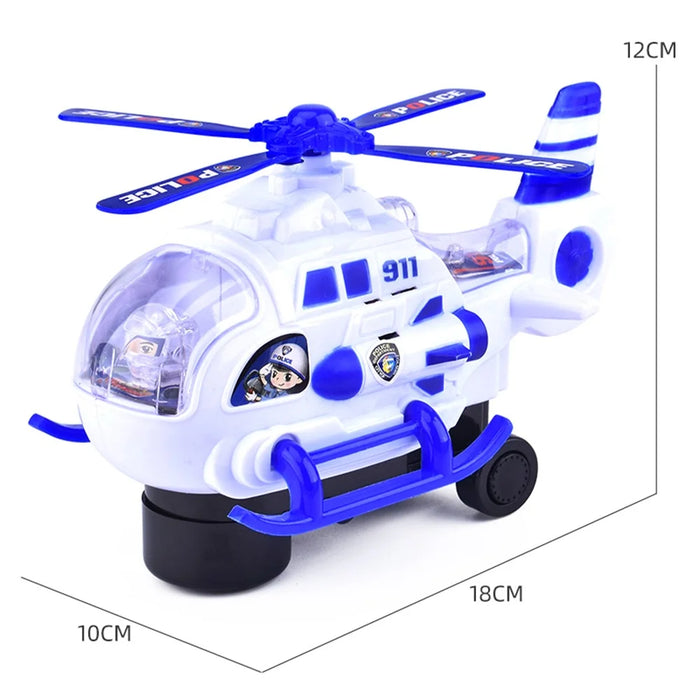 Children Airplane Toys Electric Helicopter Model Toy with Sound / Light Effects - 6