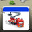 Crane Fire Control Truck Construction Vehicle Model Early Educational Kids Toy - Rescue Truck - 6