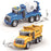 Children Friction Engineering Vehicle Kids Plastic Truck Model Toy with Light and Sound - Dump Truck - 7