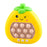 Quick Push Pop Game Sensory Toys Puzzle Game Machine for Adults and Kids - Pear - 1