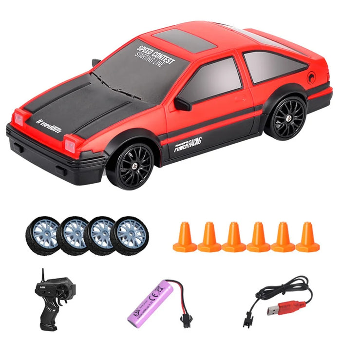 RC Drift Car 1 / 24 2.4GHz 4-Wheel Remote Control Racing On-Road Vehicle Kids Boy Toy (Classic Version) - AE86 - 1