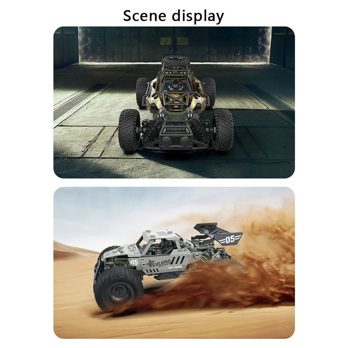 SULONG 1:18 DIY RC Car 2.4G Remote Control Assembly Car Kids Boys Toy - No.8 Off-road Vehicle - 4