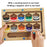 Wooden Magnetic Colorful Beads Number Maze Counting Game Kids Color Recognition Educational Toy - Style A - 3