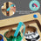 Wooden Magnetic Colorful Beads Number Maze Counting Game Kids Color Recognition Educational Toy - Style A - 5